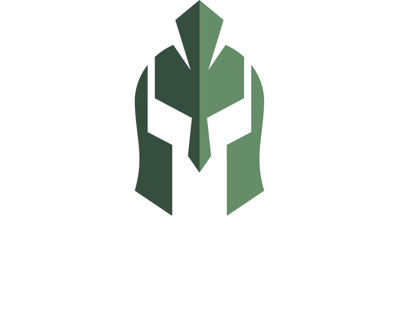 Gladiator Fence & Outdoors White logo